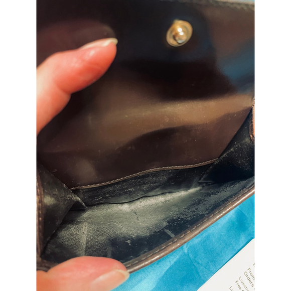 Burberry Haymarket Check Bi-Fold Wallet Tan/Brown One Size EUC - Picture 7 of 9